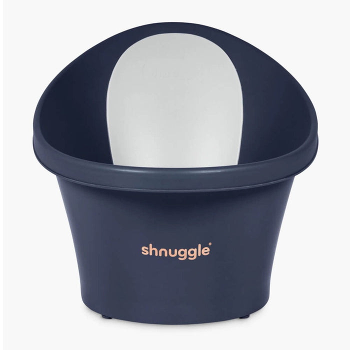 Shnuggle Bath Dark Grey-Bath Time - Baths and Stands-Baby Little Planet Hoppers Crossing