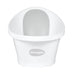 Shnuggle Bath Dark Grey-Bath Time - Baths and Stands-Baby Little Planet Hoppers Crossing