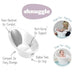 Shnuggle Bath Dark Grey-Bath Time - Baths and Stands-Shnuggle | Baby Little Planet