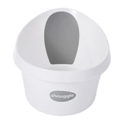 Shnuggle Toddler Bath - White-Bath Time - Baths and Stands-Baby Little Planet