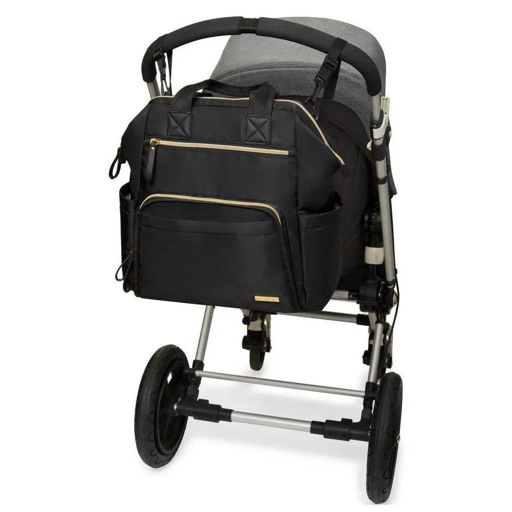 Skip Hop Main Frame Wide Open Backpack-Black-Out And About - Nappy Bags-Skip Hop | Baby Little Planet