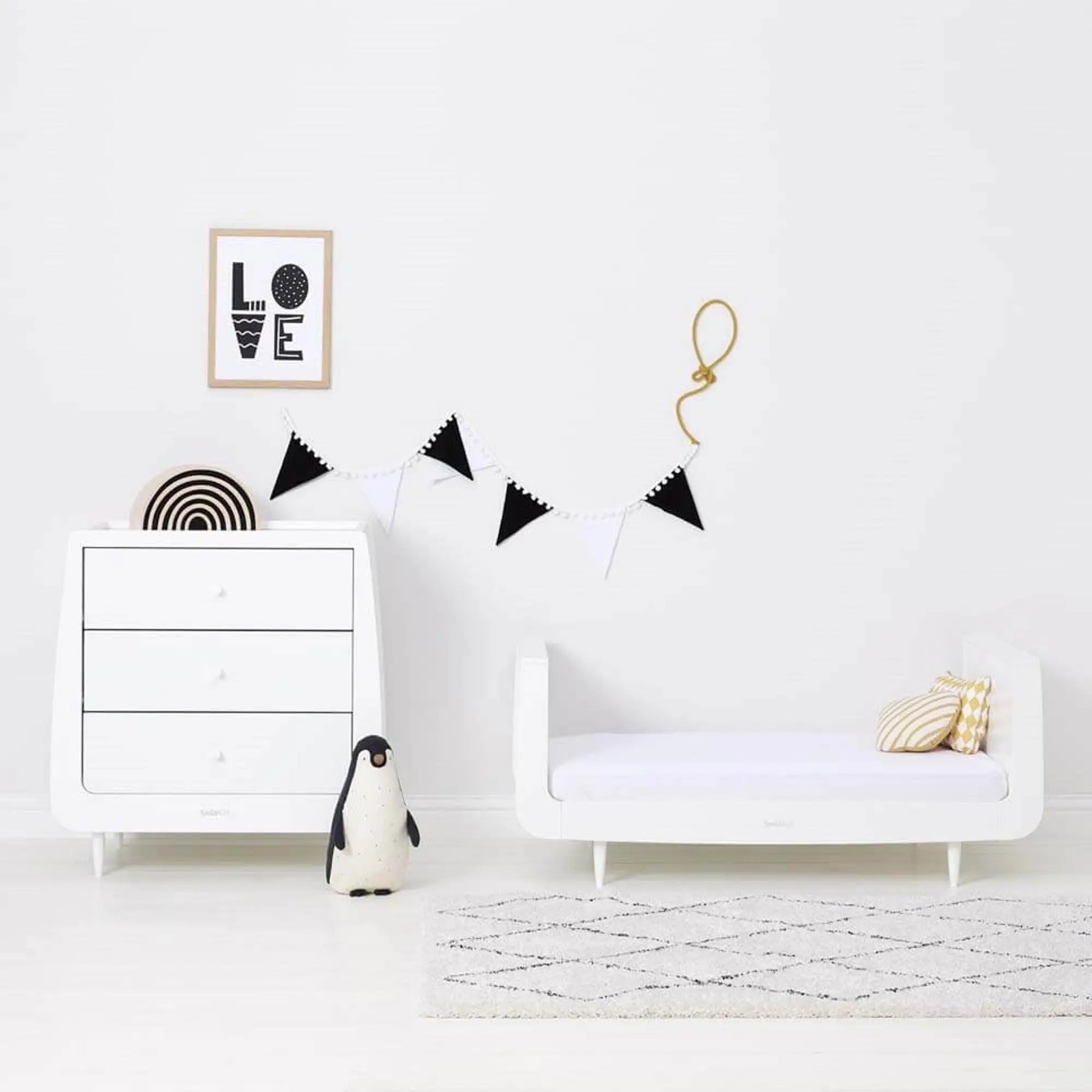 SnuzKot Cot & Cot Bed Fitted Sheet 2 Piece-Baby Little Planet