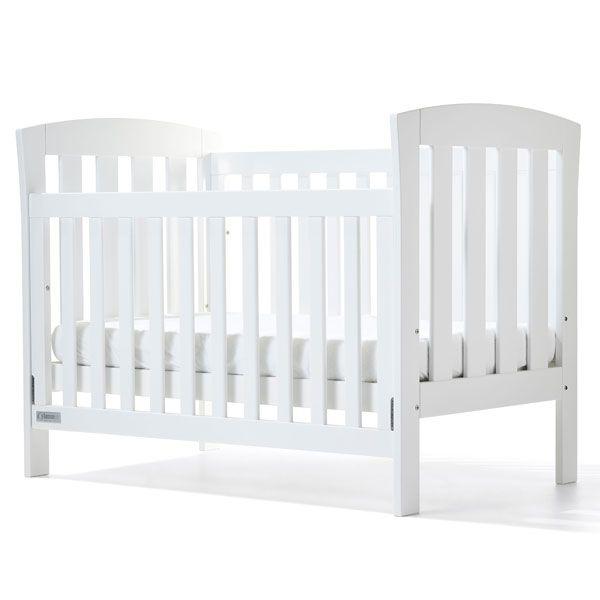 TasmanEco Elba Cot With Mattress-Nursery Furniture - Cot Bundle-Baby Little Planet