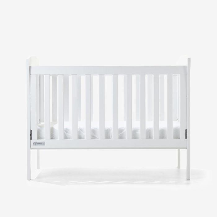 TasmanEco Elba Cot With Mattress-Nursery Furniture - Cot Bundle-Baby Little Planet