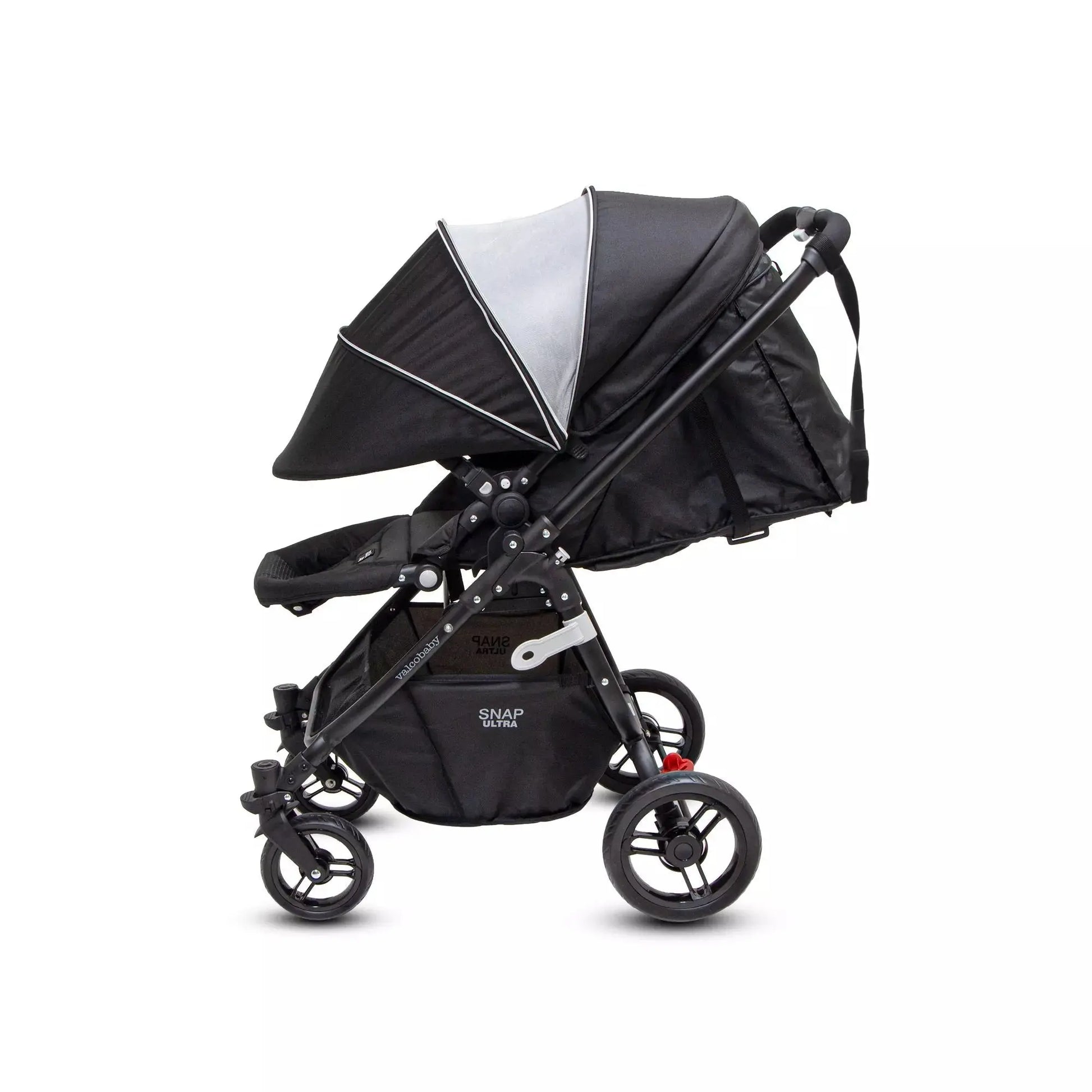 Valco Baby Snap Ultra Stroller - Coal Black-Baby Little Planet