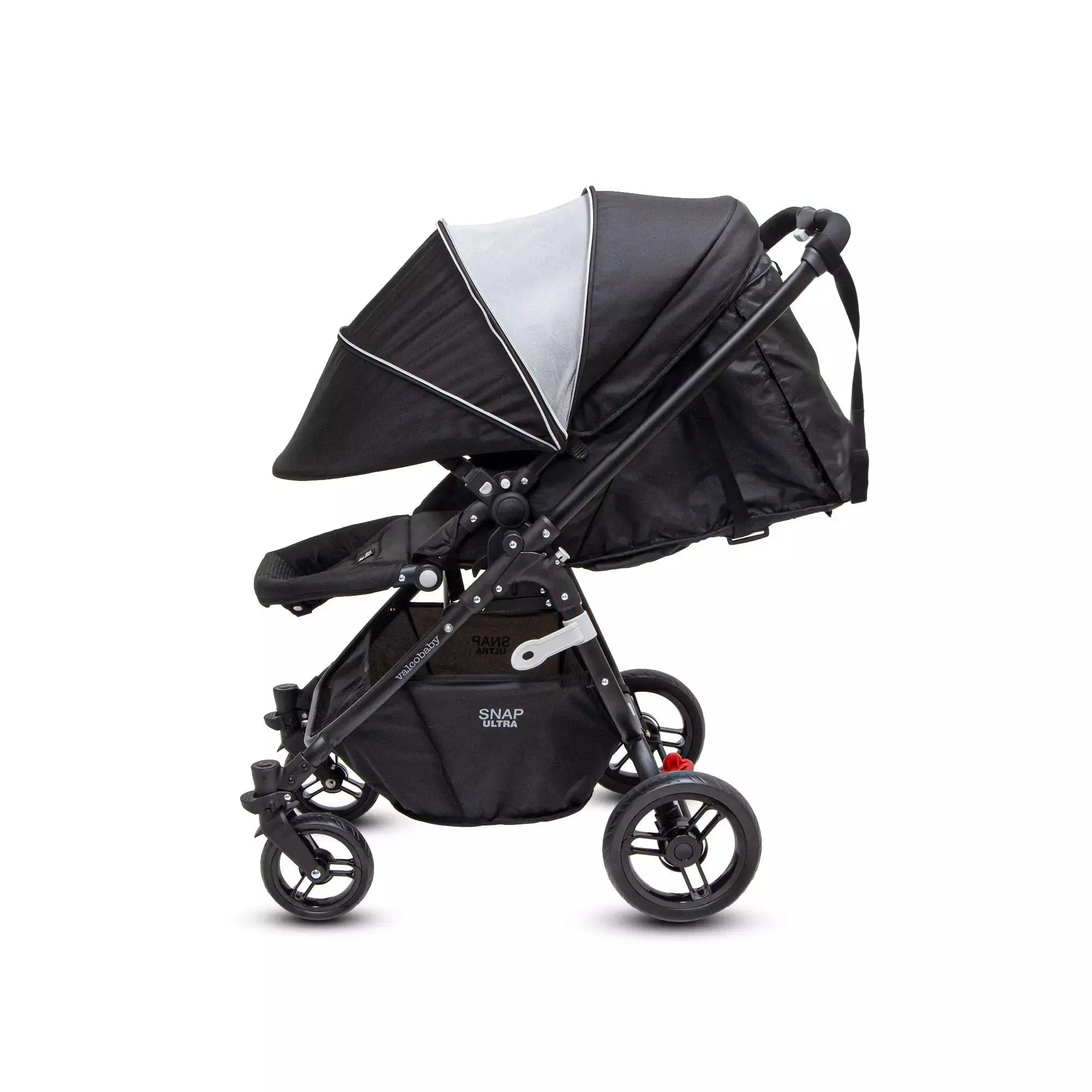 Valco Baby Snap Ultra Stroller - Coal Black-Baby Little Planet
