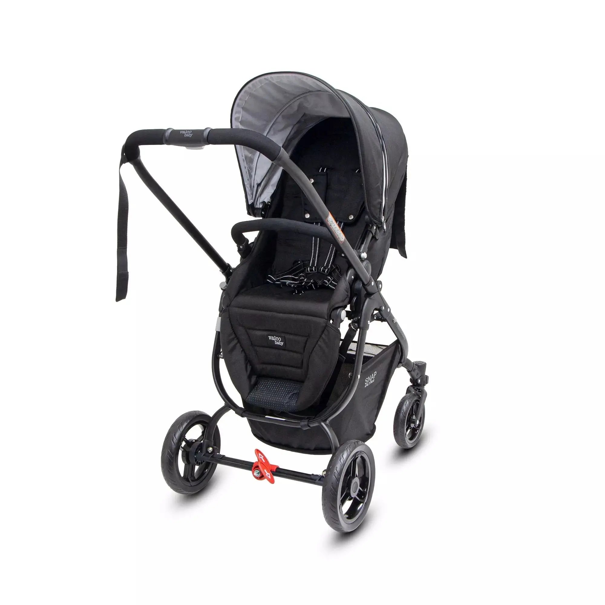 Valco Baby Snap Ultra Stroller - Coal Black-Baby Little Planet