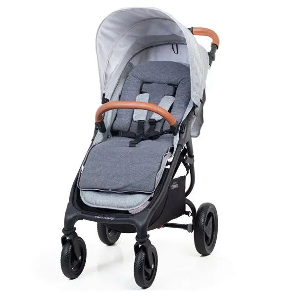 Valco Baby Snug Footmuff Grey Marle-Prams Strollers - Footmuffs-Valco Baby | Baby Little Planet