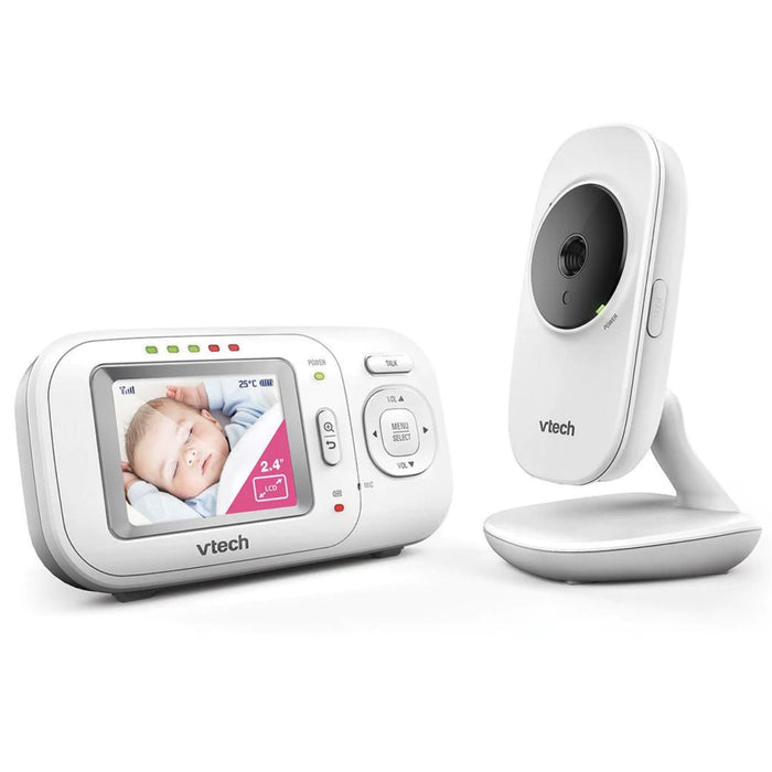VTech BM2700 - Safe & Sound Video & Audio Baby Monitor-House Safety - Baby Monitors-Baby Little Planet Hoppers Crossing