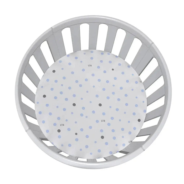 Little Turtle Baby Jersey Bassinet Fitted Sheet Circle Baby Little Planet